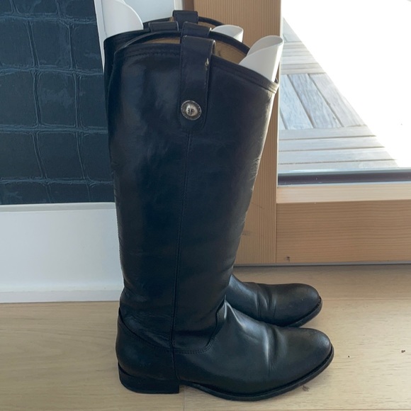 Frye Shoes - Frye leather black boots